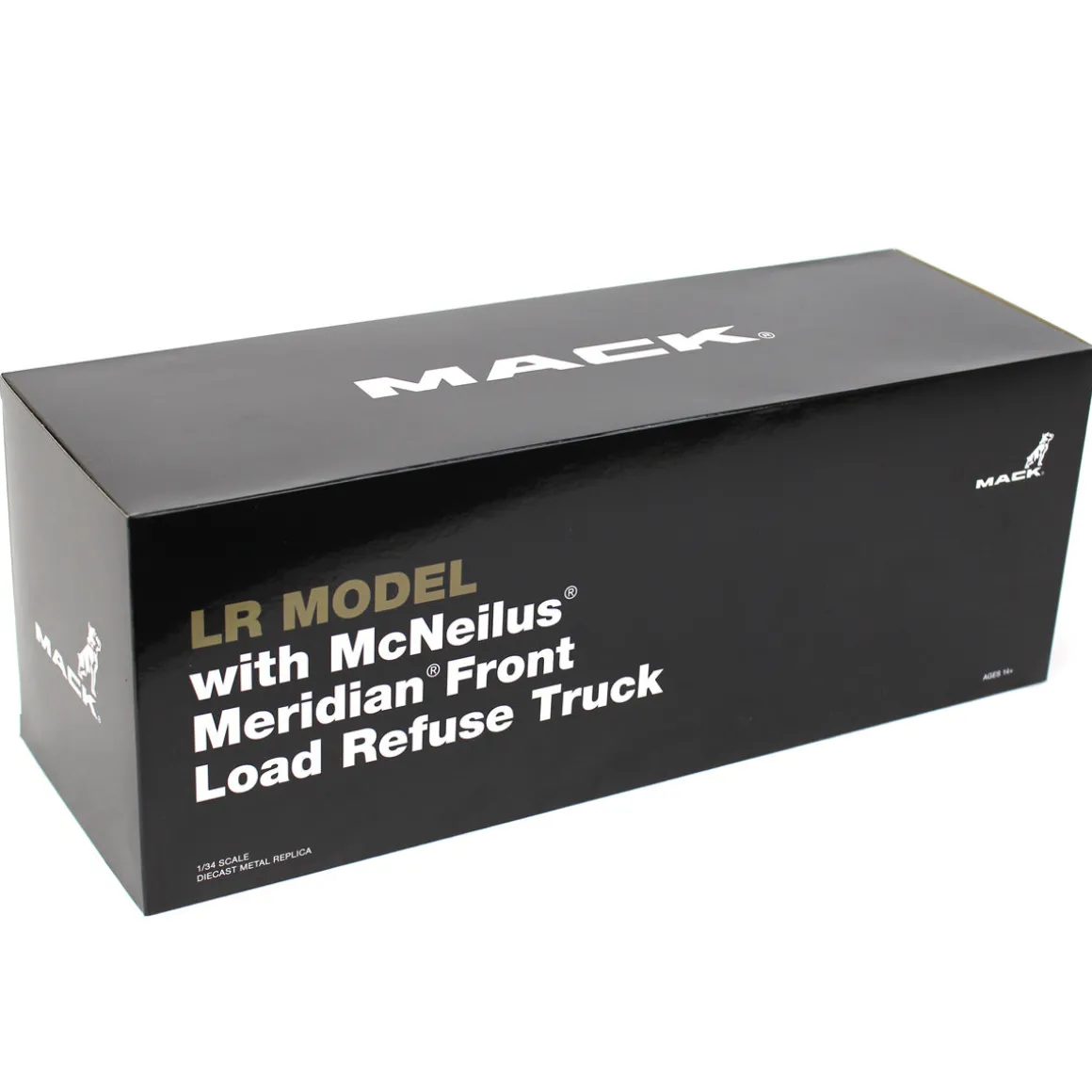 1/34 White Mack LR w/ McNeilus Meridian Front Loader & Dumpster