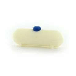 1/64 White Propane Tank with Blue Lid Cover, 3D Printed