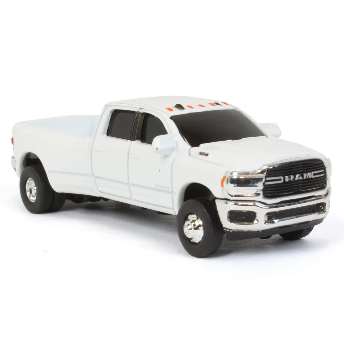 1/64 White RAM 3500 Die-cast Dually Pickup, ERTL Collect N Play