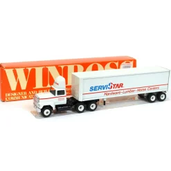 1/64 Winross Ford Truck with Box Trailer, ServiStar Hardware Stores.