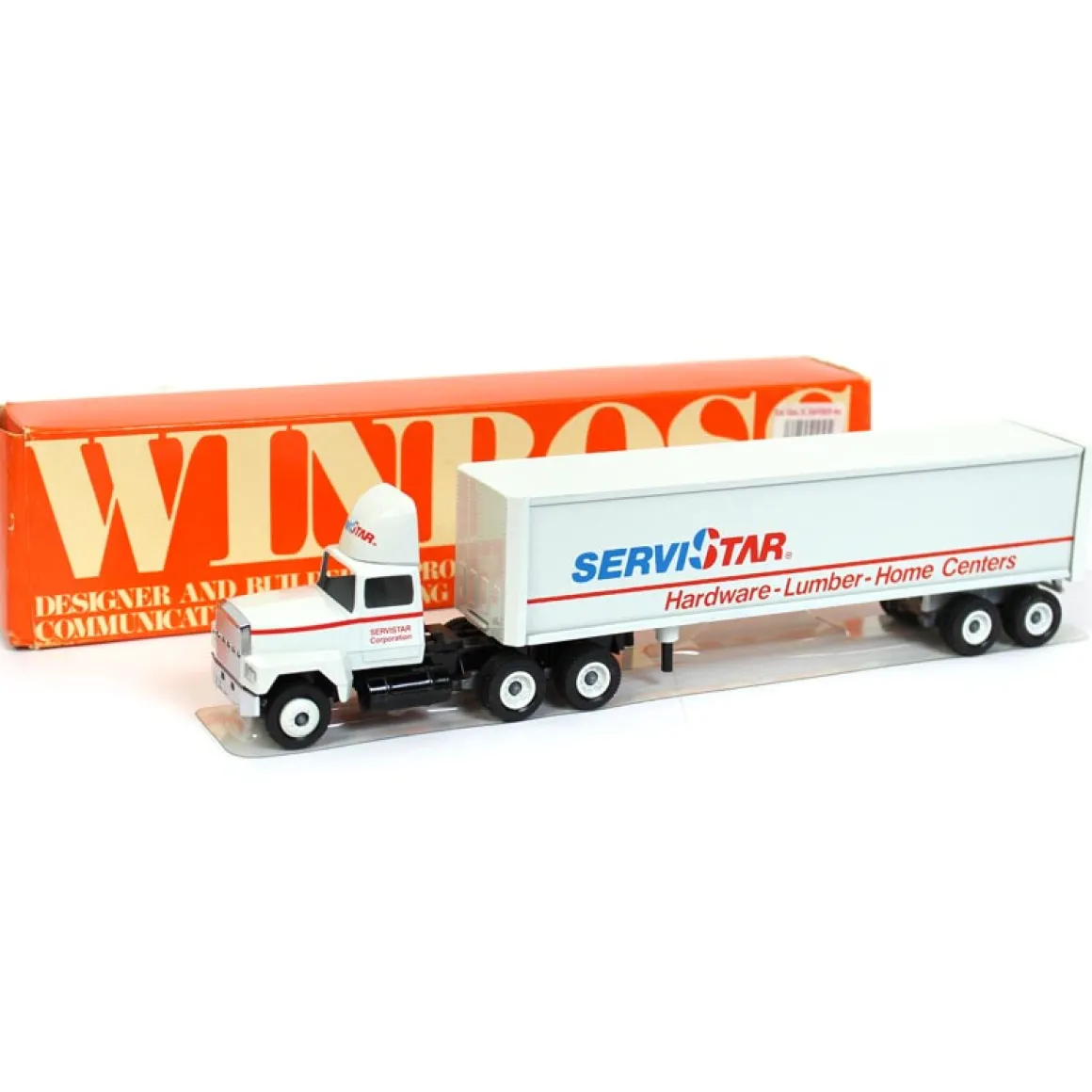 1/64 Winross Ford Truck with Box Trailer, ServiStar Hardware Stores.