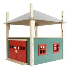 1/32 Wooden Hay Barn with Loft and Adjustable Roof by Kids Globe