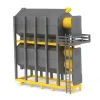 1/64 Yellow 2 High Stationary Grain Dryer by Standi Toys
