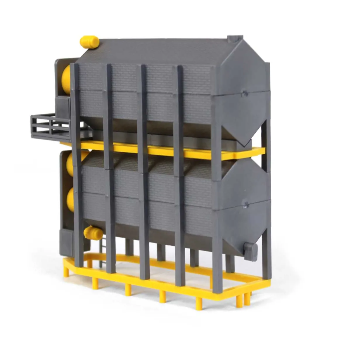 1/64 Yellow 2 High Stationary Grain Dryer by Standi Toys