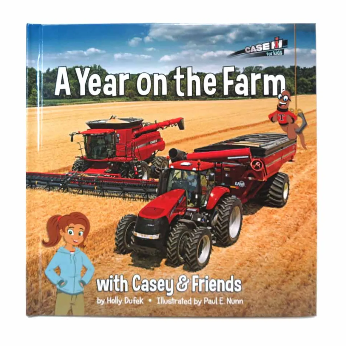 A Year on the Farm with Casey & Friends Hardcover Book