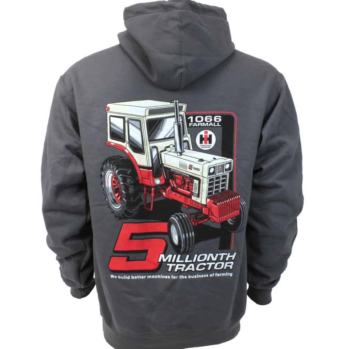 Adult IH Farmall 1066 5 Millionth Hooded Sweatshirt