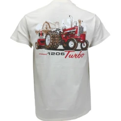 Adult IH Farmall 1206 with Duals Short Sleeve T-Shirt