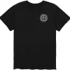 Adult IH Wheat Seal Black Short Sleeve T-Shirt with Left Chest Print