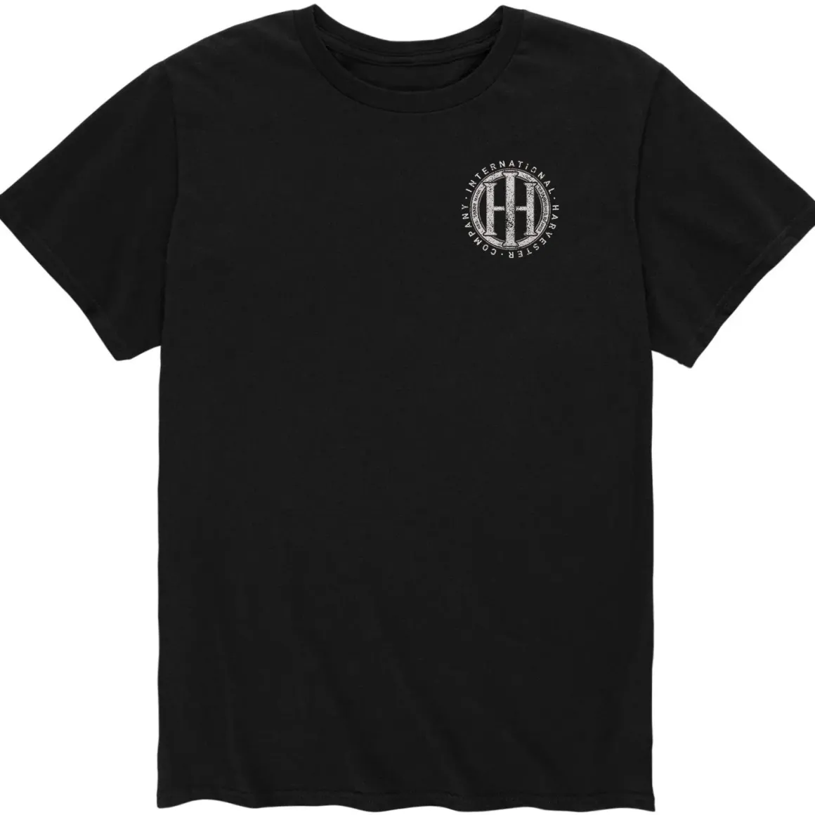 Adult IH Wheat Seal Black Short Sleeve T-Shirt