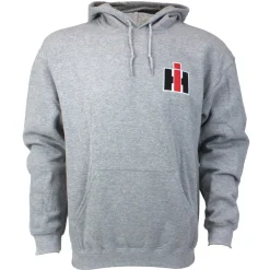 Adult International 1460 Combine Gray Hooded Sweatshirt