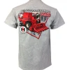 Adult International 1460 Combine Gray Short Sleeve T-Shirt