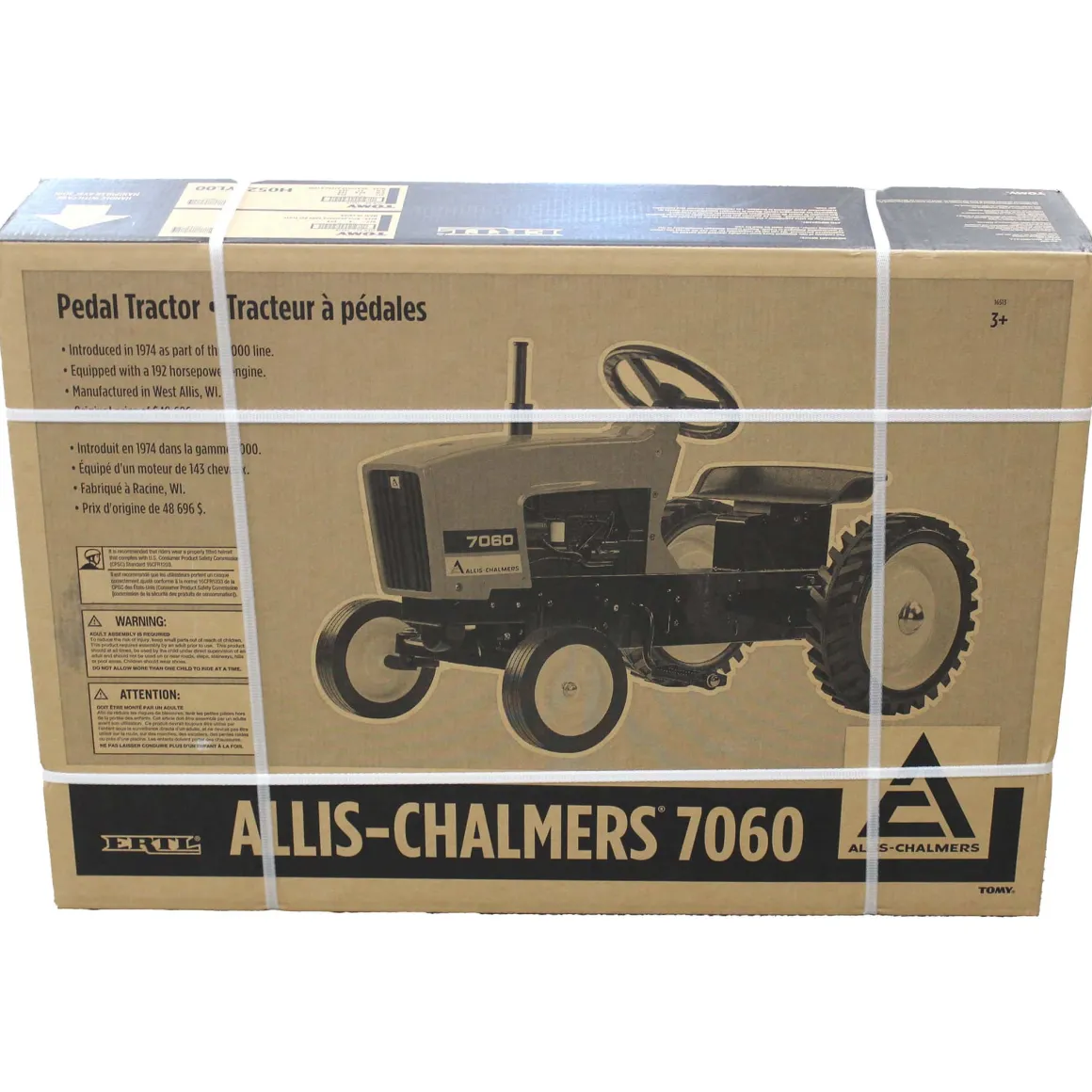 Allis Chalmers 7060 Wide Front 2WD Pedal Tractor