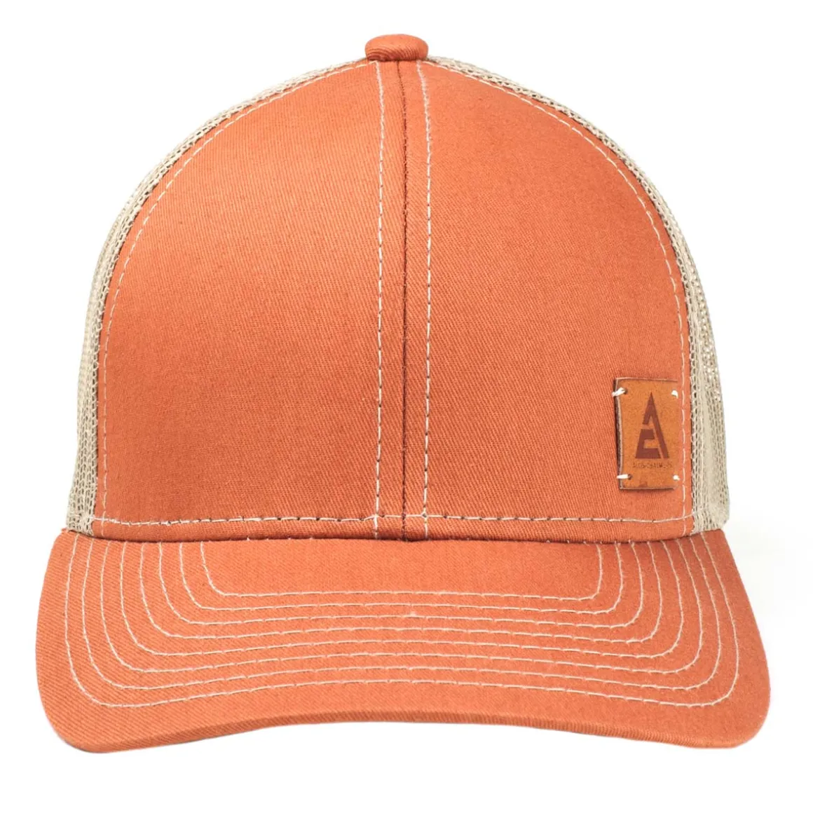 Allis Chalmers Logo Burnt Orange Mesh Back Hat