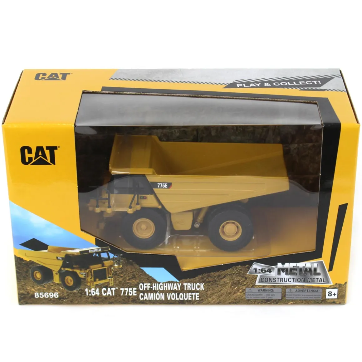 (B&D) - 1/64 Caterpillar 775E Off Highway Truck - Damaged Box
