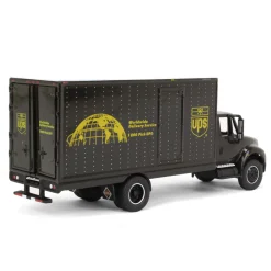 (B&D) 1/64 2013 International Durastar Box Van, United Parcel Service, UPS, HD Truck Series 24 - Damaged Item