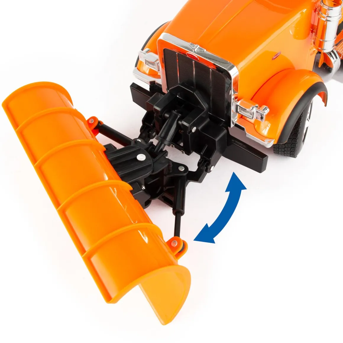 (B&D) 1/16 Big Farm Peterbilt Model 367 DOT Truck with Snow Plow - Damaged Box