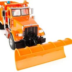 (B&D) 1/16 Big Farm Peterbilt Model 367 DOT Truck with Snow Plow - Damaged Box