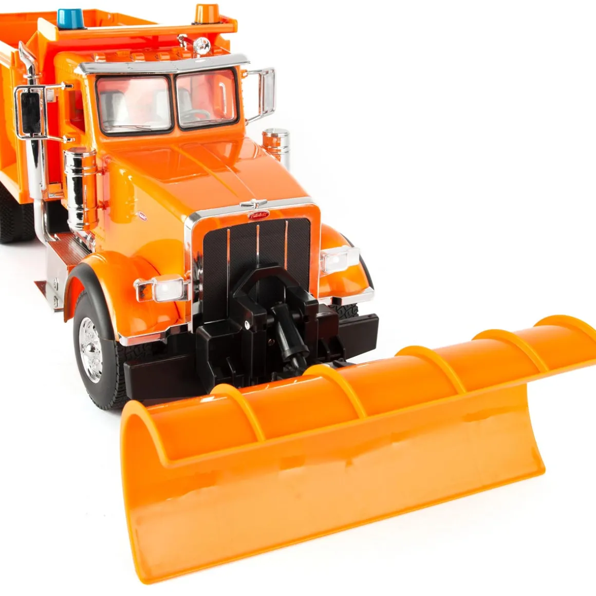 (B&D) 1/16 Big Farm Peterbilt Model 367 DOT Truck with Snow Plow - Damaged Box