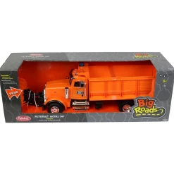 (B&D) 1/16 Big Farm Peterbilt Model 367 DOT Truck with Snow Plow - Damaged Box