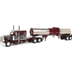 (B&D) 1/64 Peterbilt 359 w/ Brenner Tanker, Big Rigs #10: Bryce Transport, Inc., DCP by First Gear - Damaged Box