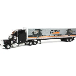 (B&D) 1/64 Peterbilt 379 with Box Trailer, Gleaner Centennial Edition - Damaged Box