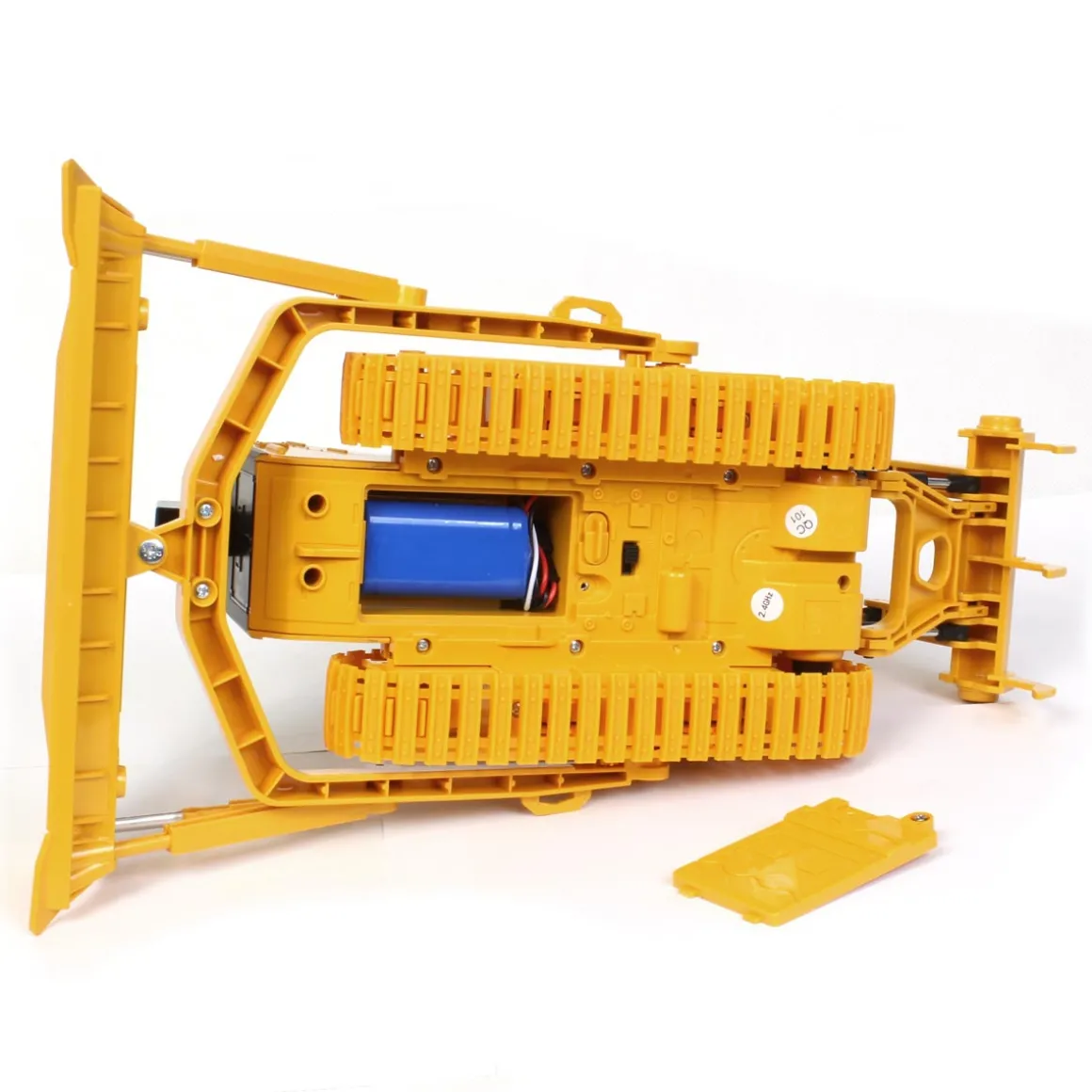 (B&D) 1/24 Radio Control Caterpillar D7E Track-Type Tractor Dozer, Made of Durable Plastic - Damaged Item