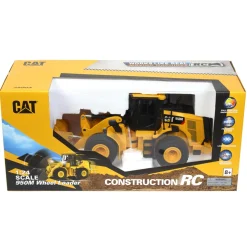(B&D) 1/24 Radio Control Caterpillar 950M Wheel Loader, Made of Durable Plastic - Damaged Item