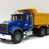 (B&D) 1/16th Bruder MACK Granite Dump Truck - Damaged Item