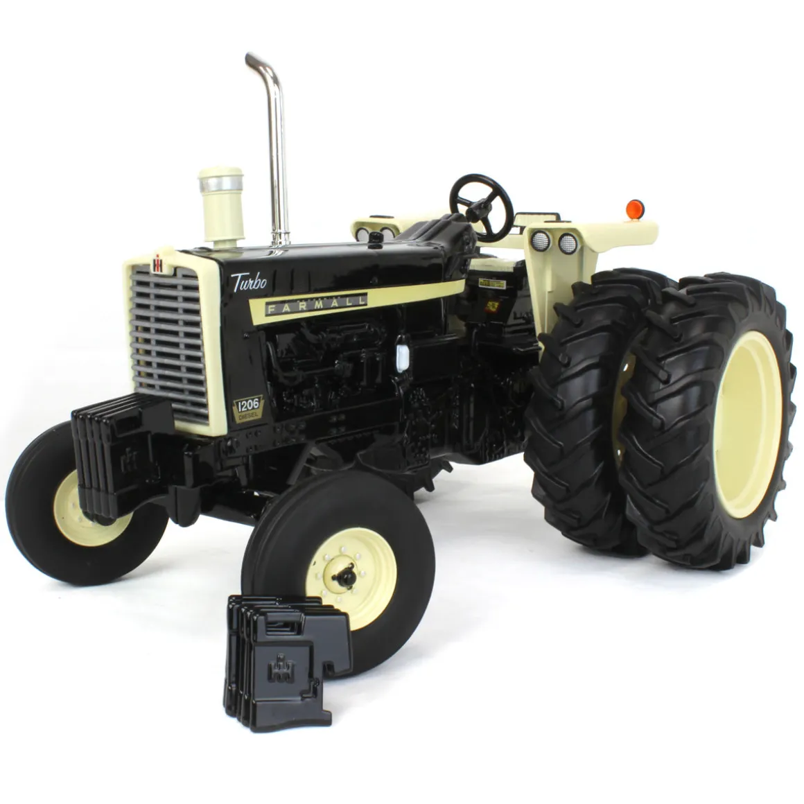 Black Chase Unit ~ 1/16 IH Farmall 1206 w/ Rear Duals, ERTL Prestige Collection, 2nd in OBT Exclusive Series