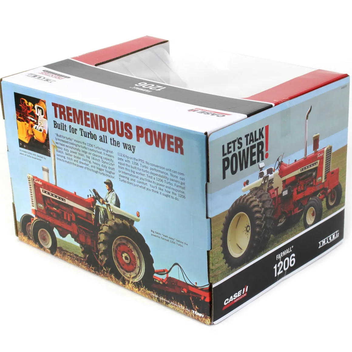Black Chase Unit ~ 1/16 IH Farmall 1206 w/ Rear Duals, ERTL Prestige Collection, 2nd in OBT Exclusive Series