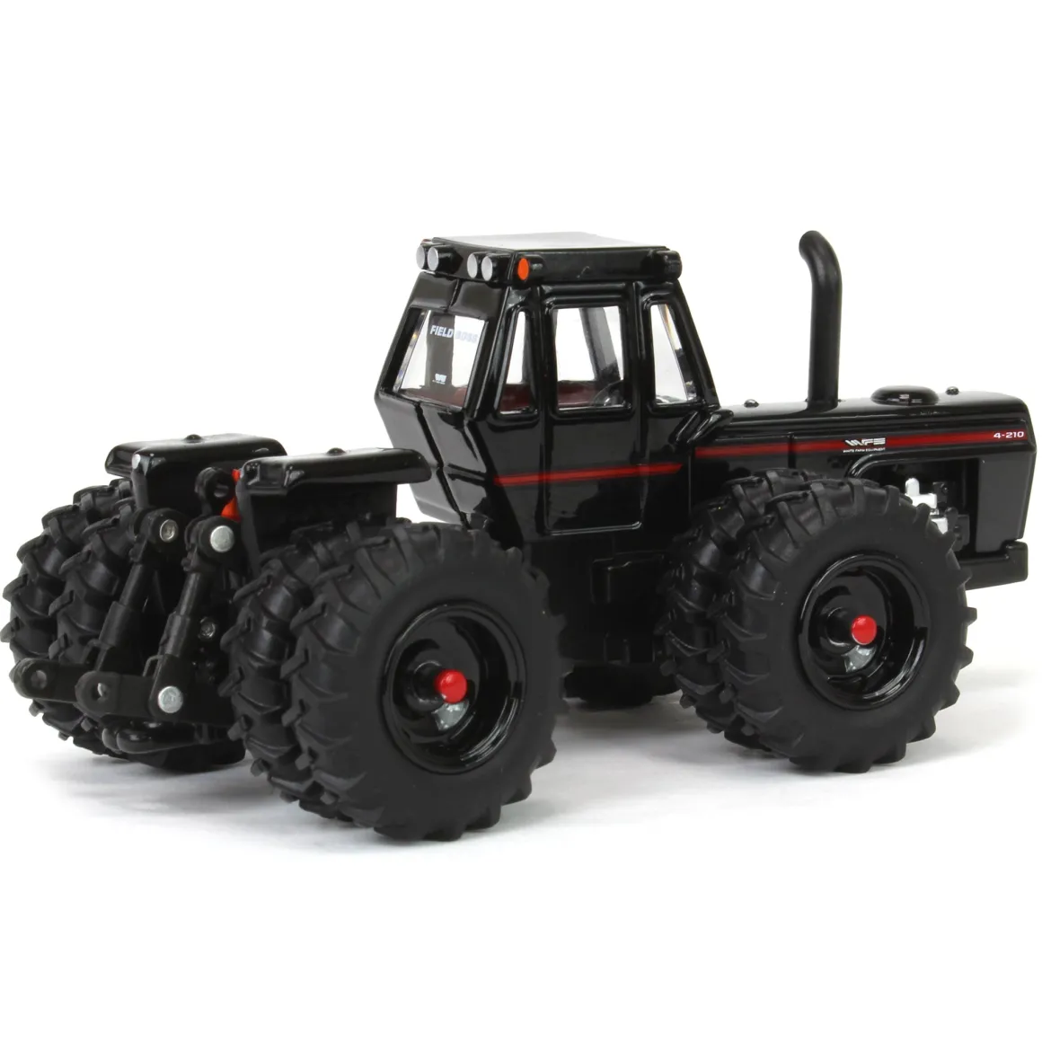 Black Chase Unit ~ 1/64 White 4-210 4WD with Duals, 2024 National Farm Toy Museum