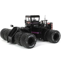 Black Edition ~ 1/64 High Detail Big Bud 16V-747 Silver Series Detroit 1100 HP with Titan Goodyear LSW Tires