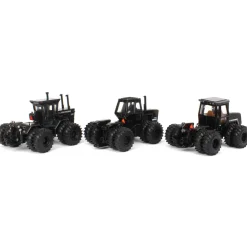 Black Metallic Chase Units ~ 1/64 Allis Chalmers 4WD 50th Anniv. 3 Piece Set w/ 440, 7580 & 4W-220