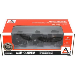 Black Metallic Chase Units ~ 1/64 Allis Chalmers 4WD 50th Anniv. 3 Piece Set w/ 440, 7580 & 4W-220