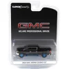 Blue Chrome Chase ~ 1/64 2022 GMC Sierra 2500HD SLT, Ebony Twilight Metallic, Karson Diecast Exclusive