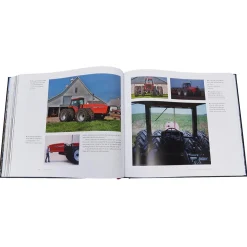 Brown Leather Cover RED Tractors 1958-2013 Hardbound Book Limited Collectors Edition