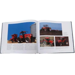 Brown Leather Cover RED Tractors 1958-2013 Hardbound Book Limited Collectors Edition