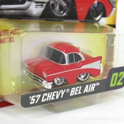 CarTuned 1957 Chevy Bel Air Lowrider, Red, Mainline Series 3