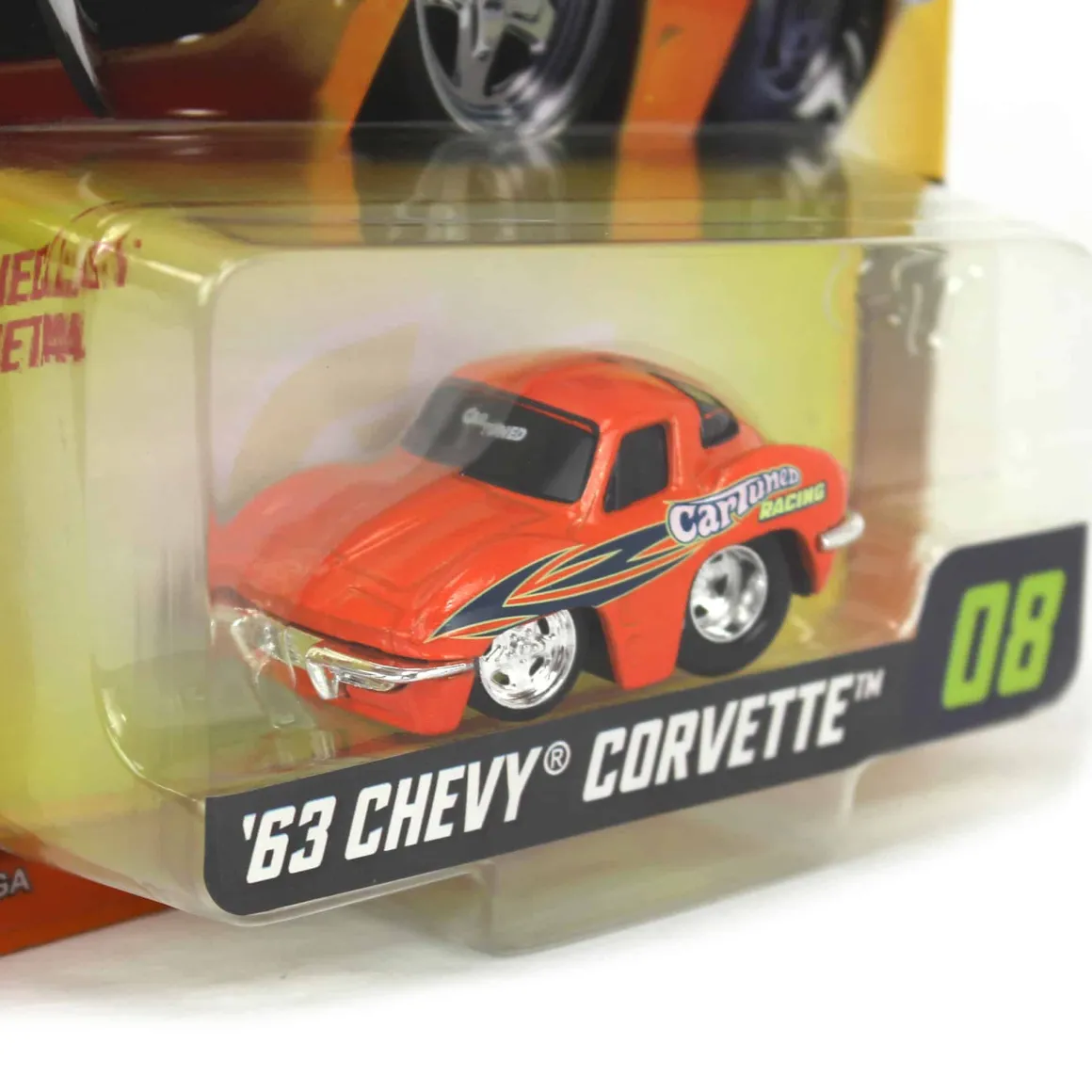 CarTuned 1963 Chevy Corvette, Orange, Mainline Series 3