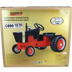 Case 1070 Agri King Black Knight Demonstrator Pedal Tractor, ERTL Limited Series