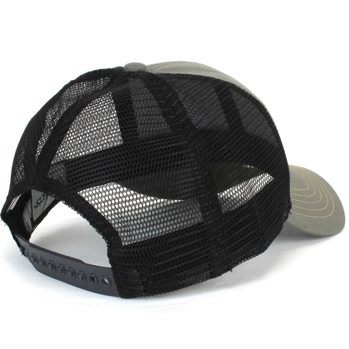 Case Construction Gray Cap with Black Mesh Back
