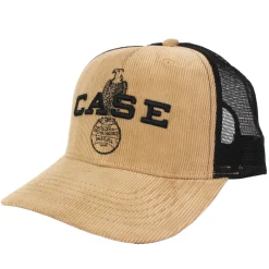 Case Eagle on Globe Corduroy Cap