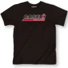 Case IH Agriculture Logo On Black Short Sleeve Tee Shirt