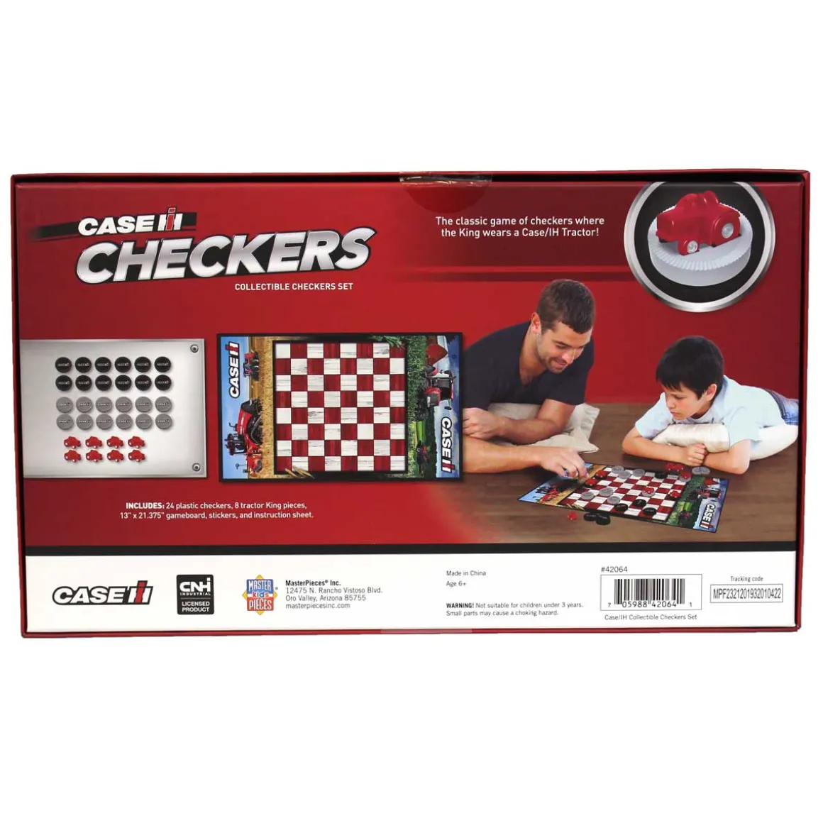 Case IH Checkers Board Game