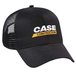 Case IH Construction Black Chino Mesh Cap