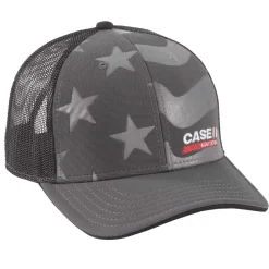 Case IH Debossed Flag Premium Mesh Back Cap
