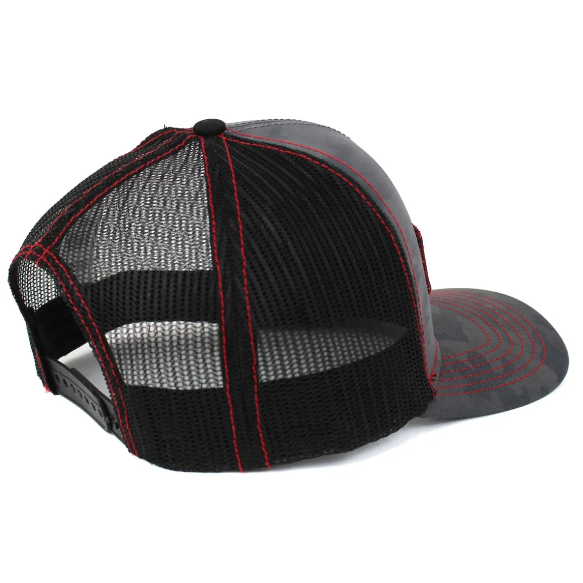 Case IH Embroidered Patch Logo Camo Cap with Black Mesh Back