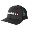 Case IH Heather Charcoal Trucker Cap w/ Black Mesh Back