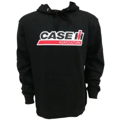 Case IH Logo Black Hooded Sweatshirt