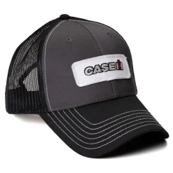 Case IH Logo Gray & Black Mesh Back Hat